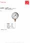 Manometer 101-KDE 0 til 1,0 bar G 1/4