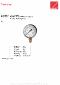 Manometer 110.32-KDE 0 til 2,5 bar G 1/8