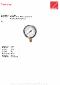 Manometer 117-.DE 0 til 10,0 bar G 1/4